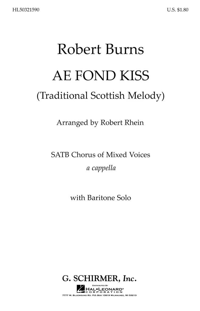 Ae Fond Kiss